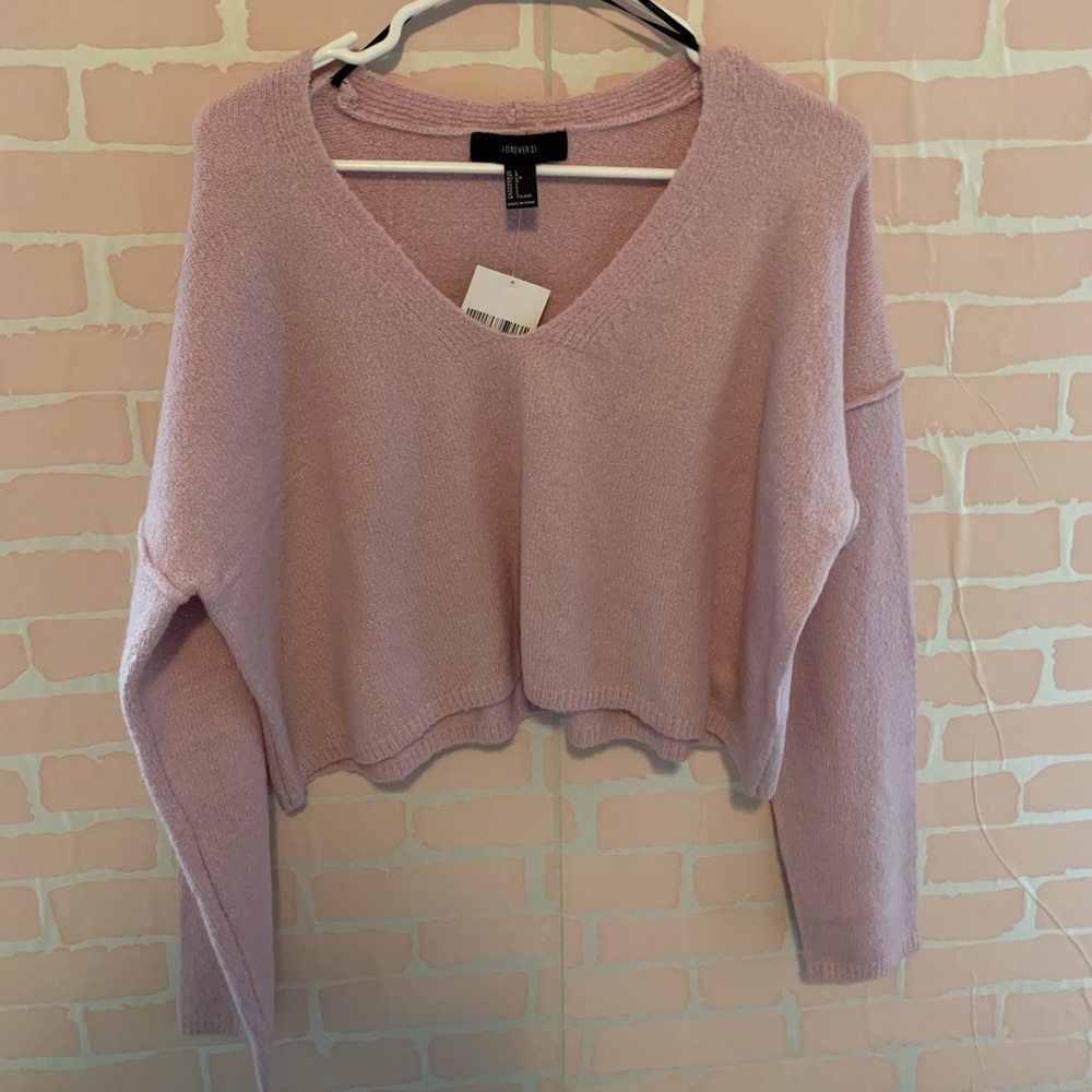 Cropped sweater